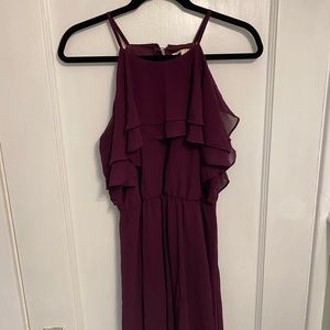 Francesca’s Maroon Summer Dress